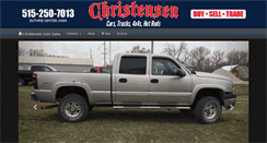 Desktop Screenshot of christensenautosales.com